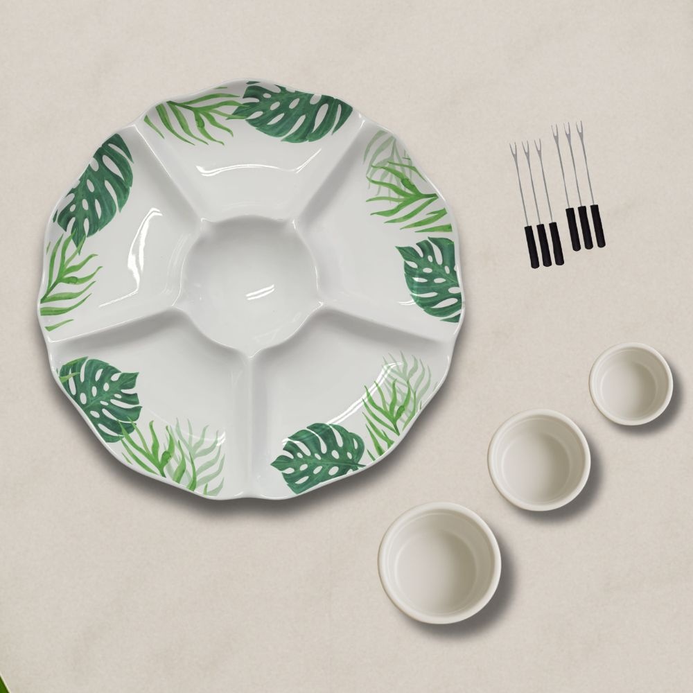 Conjunto Petisqueira 10 peças 